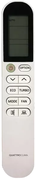 QUATTROCLIMA QV-BE12WB/QN-BE12WB